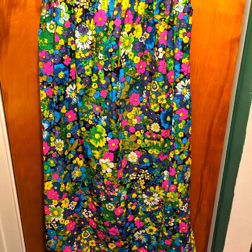 Vintage Polyester maxi skirt